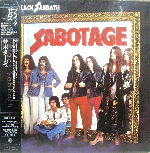 BLACK SABBATH 	Sabotage (miniLP)	1975	Japan mini LP	Цена	3 700 ₽
