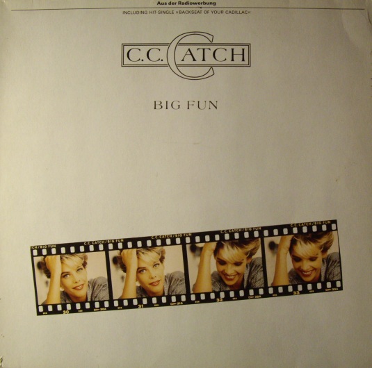 C.C.Catch	Big Fun	1988	Germany	nm-ex	Цена	5900 ₽ - НОВАЯ ЦЕНА 3500 р.
