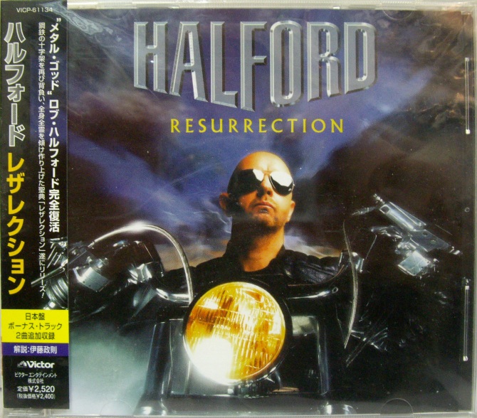 HALFORD 	Resurrection	2000	Japan Jewel Box	Цена	3 500 ₽
