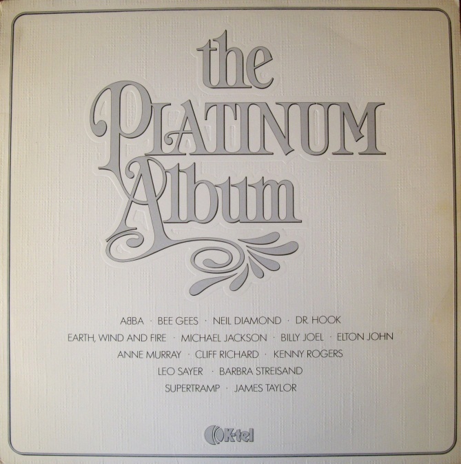 Сборник	 The Platinum Album ( K-Tel – NE 1134 )	1981	England	nm-ex+	Цена	900 ₽
