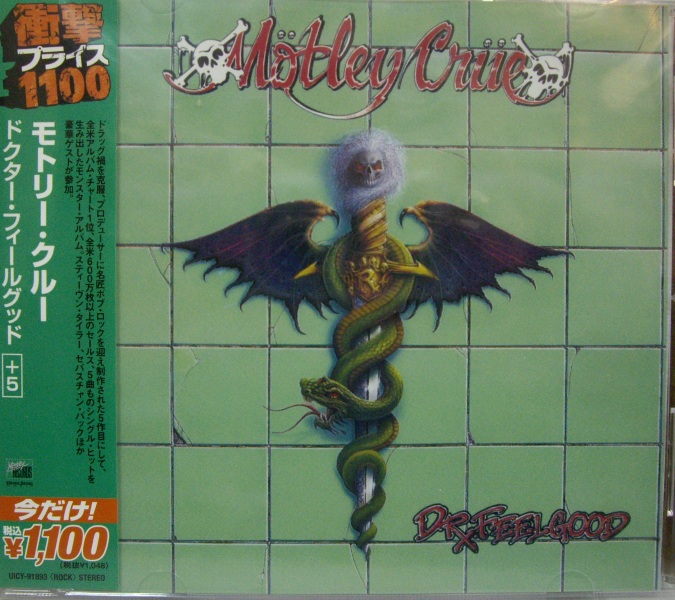 Mötley Crüe 	Dr. Feelgood 	1989	Japan Jewel Box	Цена	3 500 ₽
