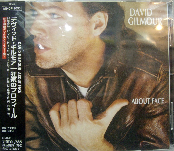 David Gilmour	About Face 	1984	Japan Jewel Box	Цена	3 700 ₽
