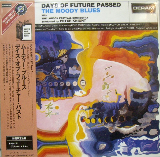 Moody Blues, The	Days of Future Passed 	1967	Japan mini LP	Цена	3 500 ₽


