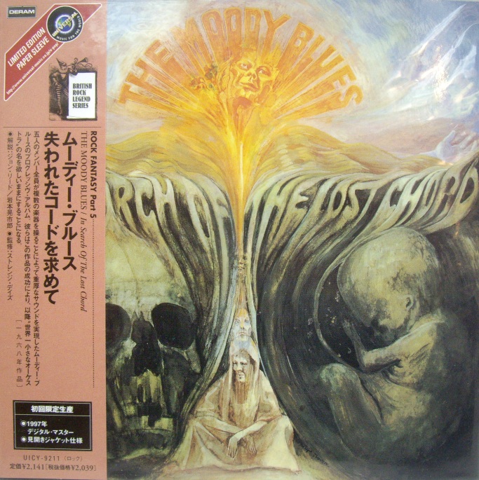 Moody Blues, The	In Search of the Lost Chord 	1968	Japan mini LP	Цена	3 500 ₽
