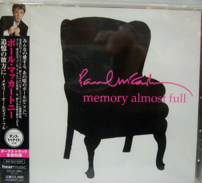 PAUL McCARTNEY  	Memory Almost Full	2007	Japan Jewel Box	Цена	3 800 ₽
