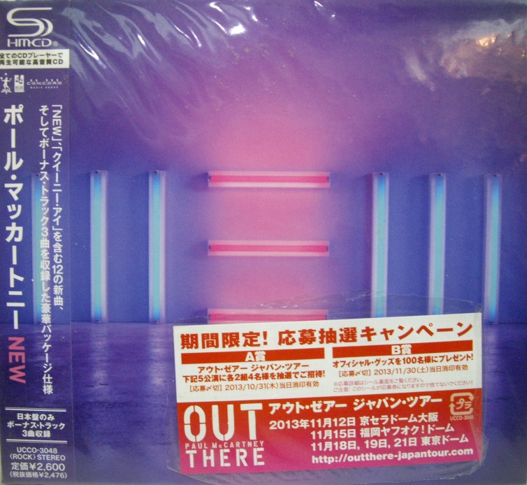 PAUL McCARTNEY  	New 	2013	Japan mini LP	Цена	4 500 ₽
