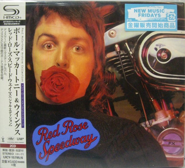 PAUL McCARTNEY 	Red Rose speedway  2CD	1973	Japan mini LP	Цена	5 900 ₽
