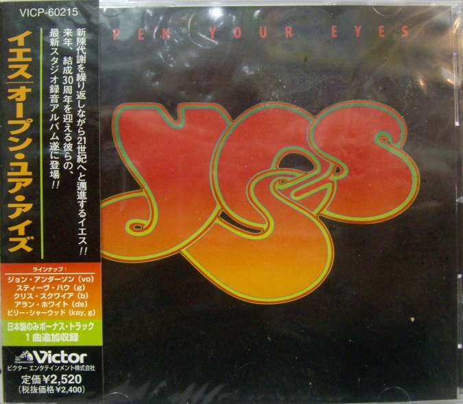 Yes	Open Your Eyes	1997	Japan Jewel Box	Цена	3 700 ₽
