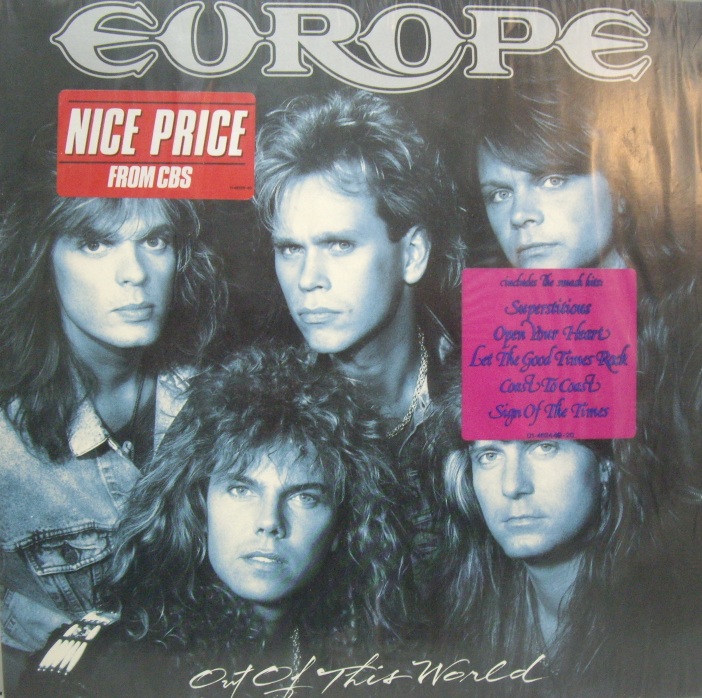 Europe	 "  Out Of This World "  (  EPIC  - EPC 462449 1 )	1988	Holland	nm-nm	Цена	2 650 ₽
