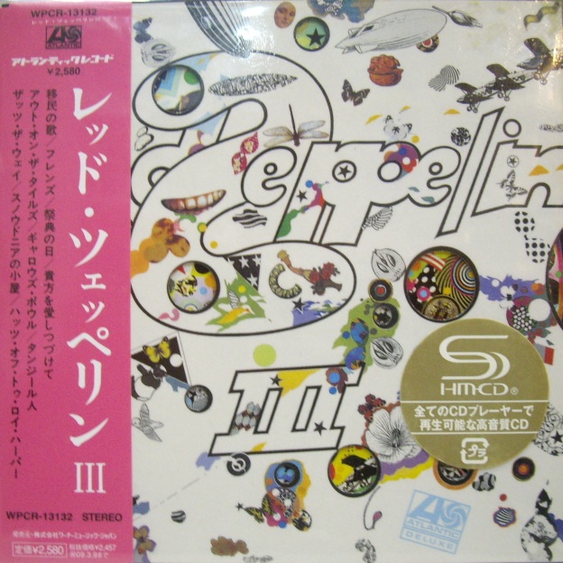 LED ZEPPELIN	III  (HMCD)	1970	Japan mini LP	Цена	4 000 ₽
