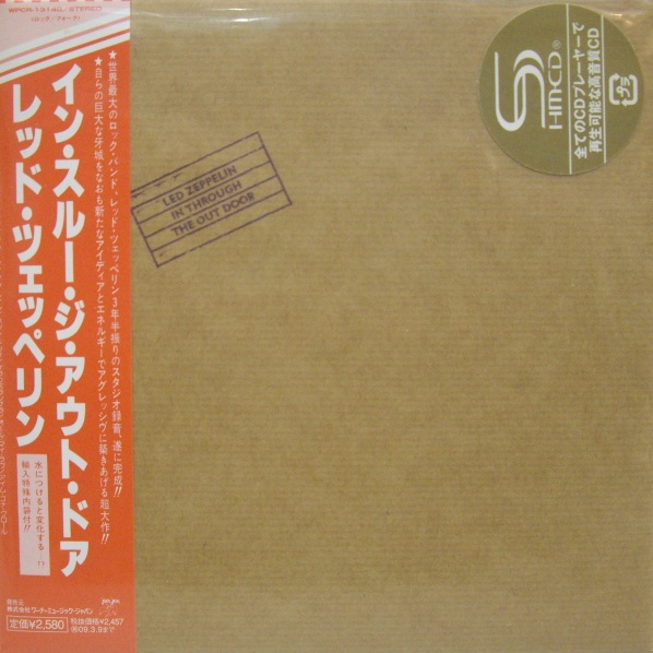 LED ZEPPELIN	In Through the Out Door (HMCD)	1979	Japan mini LP	Цена	4 000 ₽
