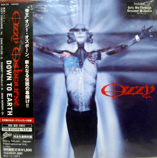OZZY OSBOURNE 	Down to Earth	2001	Japan mini LP	Цена	4 500 ₽
