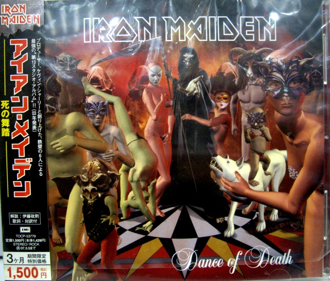 IRON MAIDEN	Dance of Death	2003	Japan Jewel Box	Цена	2 300 ₽
