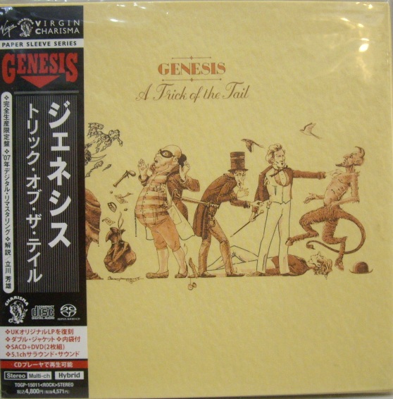 Genesis	A Trick of the Tail  CD(SACD) + DVD	1976	Japan mini LP	Цена	7 500 ₽
