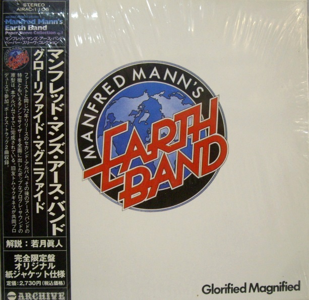 Manfred Mann's Earth Band 	Glorified Magnified	1972	Japan mini LP	Цена	4 000 ₽
