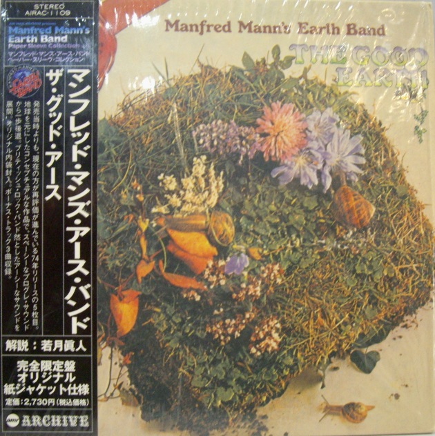 Manfred Mann's Earth Band 	The Good Earth	1974	Japan mini LP	Цена	4 500 ₽
