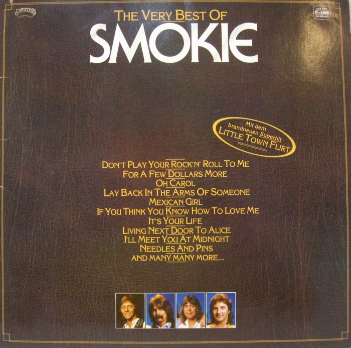 SMOKIE	The Very Best of Smokie (ADE G 143)	1981	Germany	nm-nm	Цена	2 650 ₽
