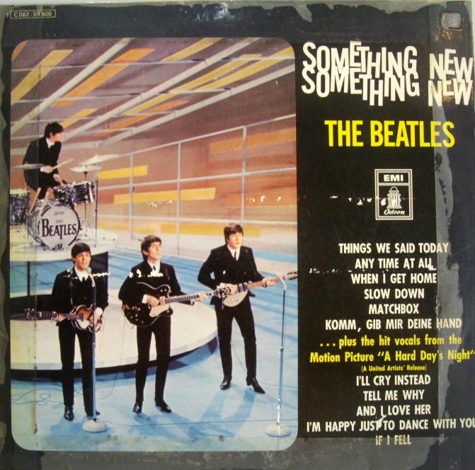 BEATLES THE	Something New  ( Odeon –  1C 062-04 600 )	1964	Germany	ex-nm	Цена	3 500 ₽
