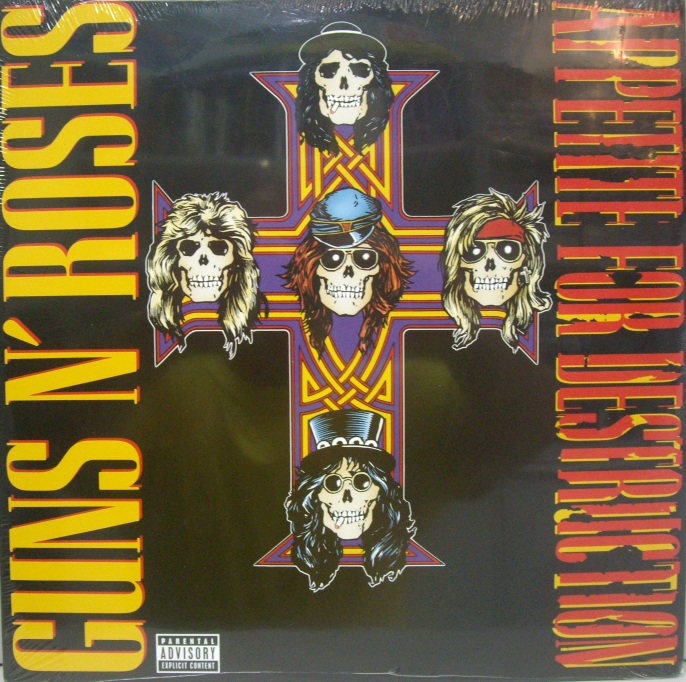 Guns N' Roses	 Appette for Destruction  ( Geffen Records 0720642414811 )	1987	EU	S-S	Цена	3 500 ₽
