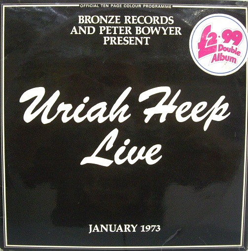 URIAH HEEP 	Live   ( Bronze – 86 794 XT  ) 2LP, Gatefold, BOOK	1973	Holland	nm-ex	Цена	3 950 ₽
