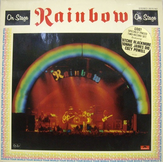 RAINBOW  	On Stage 2LP  (   Polydor –2929-041 )	1977	Germany	nm-ex	Цена	3 200 ₽

